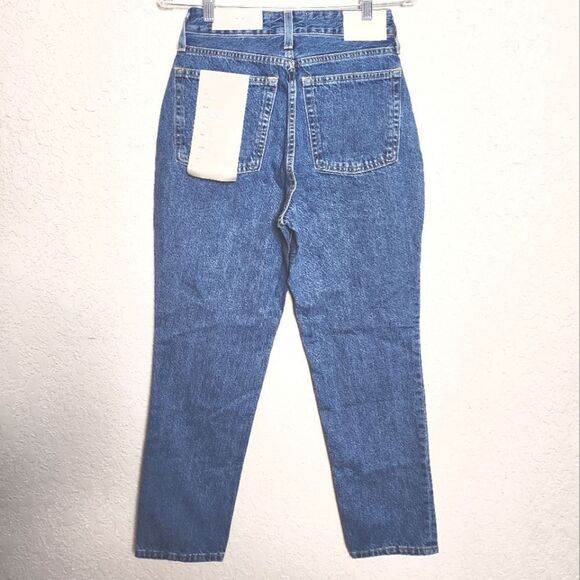 Everlane The Curvy 90's Cheeky Straight Jean Northridge Blue Size 27 - Picture 3 of 9